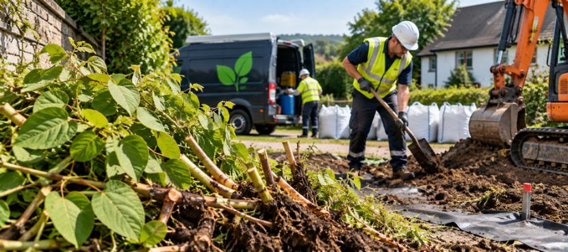Japanese knotweed Removal Contractors 